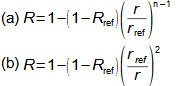 Reaction of axial stage with constant Euler work and incompressible fluid