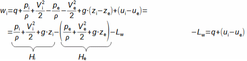 Bernoulli equation