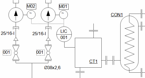 Drawing for implementation of pipeline system